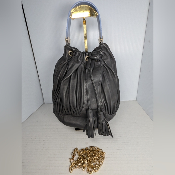 Emporio ArmaniWomen's Blue plastic top handle Bag hobo leather - Picture 1 of 15
